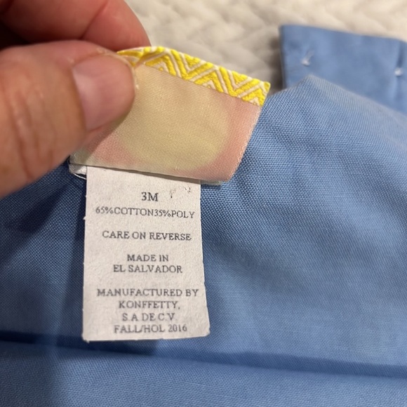 Southern Sunshine Kids Size 3 mo Wizard of Oz Applique Smocked Blue One Piece - Picture 6 of 7